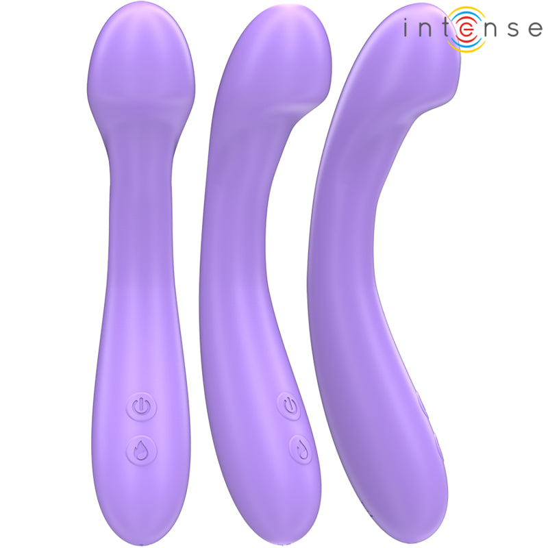 INTENSE VIBRADOR BECKY 19 CM AQUECiVEL 7 VIBRAyoES ROXO