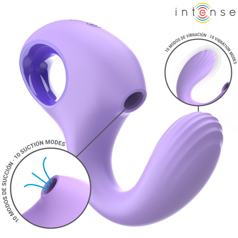 INTENSE VIBRADOR E ESTIMULADOR BAXTER VIOLET