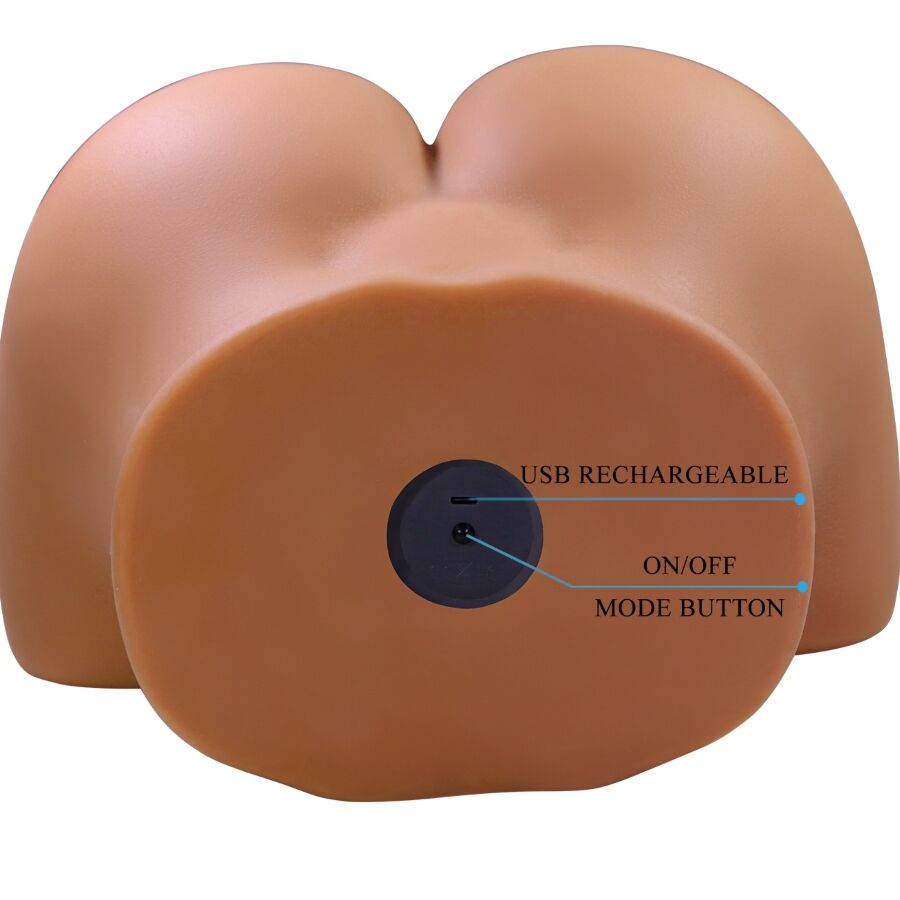 CRAZY BULL WENDY VIBRADOR DE BUMBUM FEMININO REALISTA E SUCyaO COM SOM 11 KG