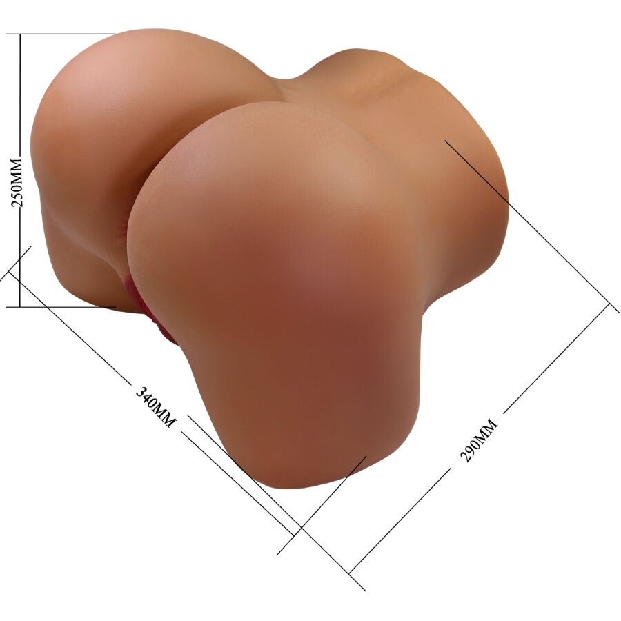 CRAZY BULL WENDY VIBRADOR DE BUMBUM FEMININO REALISTA E SUCyaO COM SOM 11 KG