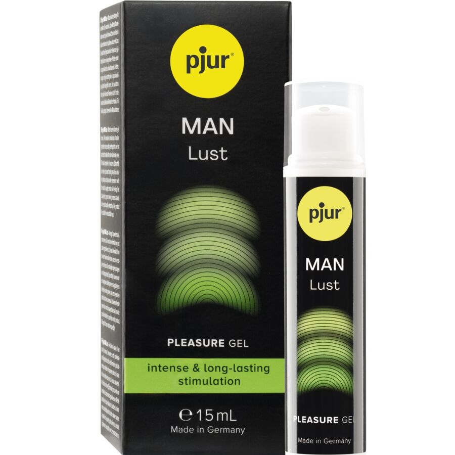 PJUR MAN LUST PLEASURE GEL ESTIMULAyaO INTENSA E DURADOURA 15 ML