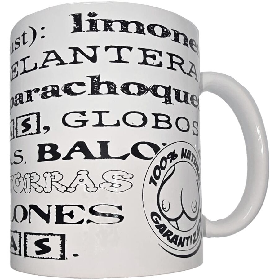 DIABLO PICANTE CANECA BRANCA COM SINoNIMOS DE PEITOS 370 ML