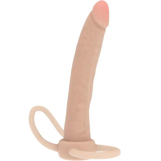 GET REAL DUPLA CONFUSaO PENETRADOR ANAL DE SILICONE 16 CM