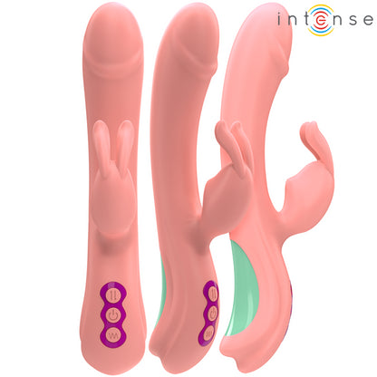 INTENSE VIBRADOR RACHEL RABBIT 5 VIBRAyoES ROSA