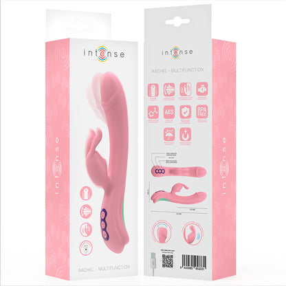 INTENSE VIBRADOR RACHEL RABBIT 5 VIBRAyoES ROSA