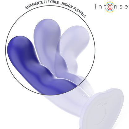 INTENSE VIBRADOR SHORTY COM VENTOSA AZUL CONTROLE REMOTO