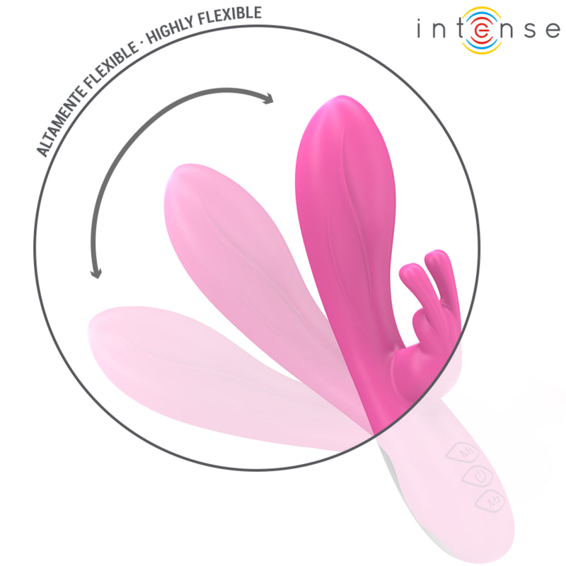INTENSE RANDALL RABBIT VIBRADOR 10 VIBRAyoES ROSA