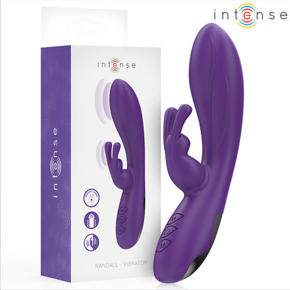 INTENSE RANDALL RABBIT VIBRADOR 10 VIBRAyoES ROXO