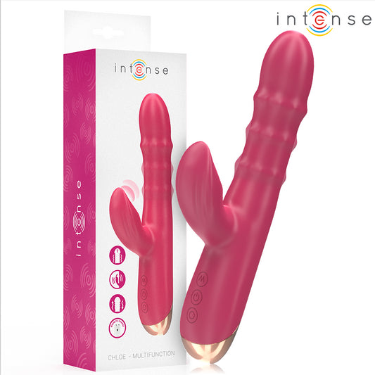 INTENSE CHLOE VIBRADOR MULTIFUNCIONAL 3 EM 1 VERMELHO