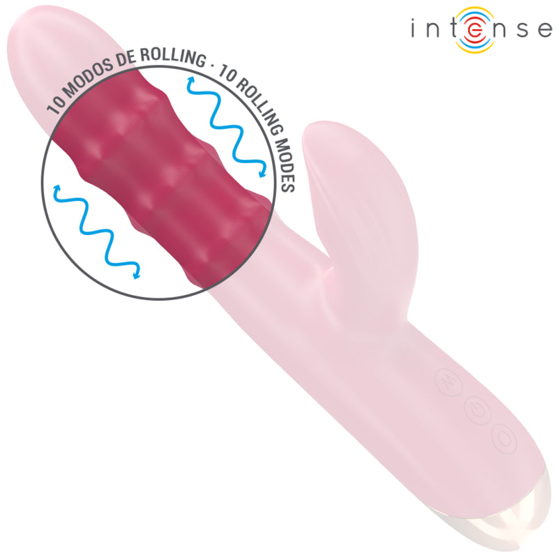 INTENSE CHLOE VIBRADOR MULTIFUNCIONAL 3 EM 1 VERMELHO
