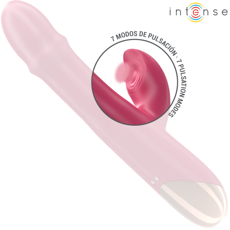 INTENSE CHLOE VIBRADOR MULTIFUNCIONAL 3 EM 1 VERMELHO