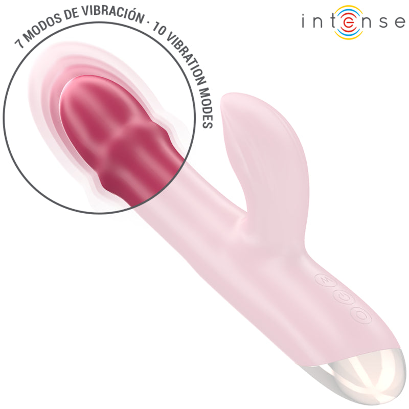 INTENSE CHLOE VIBRADOR MULTIFUNCIONAL 3 EM 1 VERMELHO