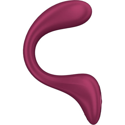 SATISFYER G FOR GODDESS 2 RABBIT VIBRATOR BOTTLE BORDEAUX