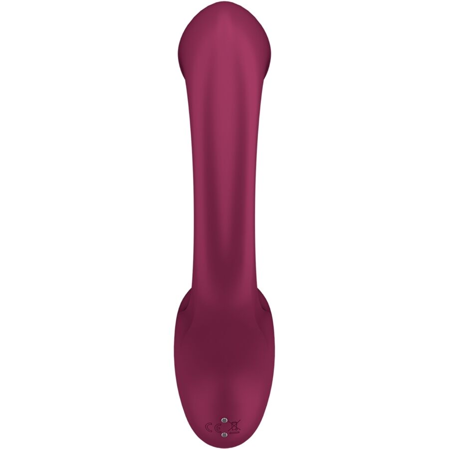 SATISFYER G FOR GODDESS 2 RABBIT VIBRATOR BOTTLE BORDEAUX