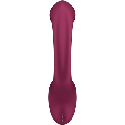 SATISFYER G FOR GODDESS 2 RABBIT VIBRATOR BOTTLE BORDEAUX