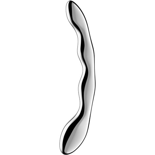 SATISFYER COSMIC CREST 2 DILDO DE AyO INOXIDaVEL COM DUAS EXTREMIDADES