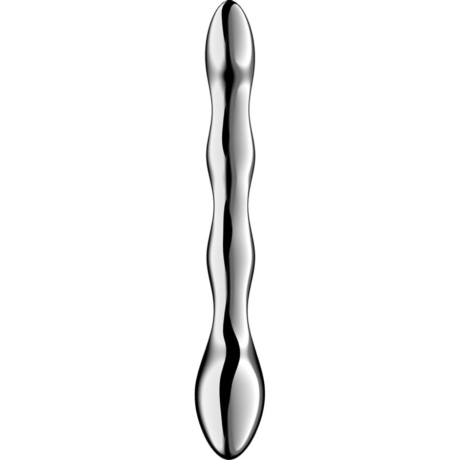 SATISFYER COSMIC CREST 2 DILDO DE AyO INOXIDaVEL COM DUAS EXTREMIDADES