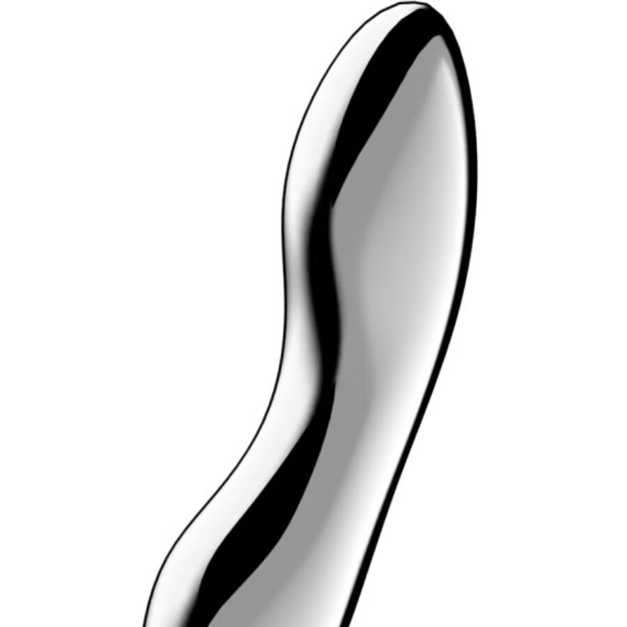 SATISFYER COSMIC CREST 2 DILDO DE AyO INOXIDaVEL COM DUAS EXTREMIDADES