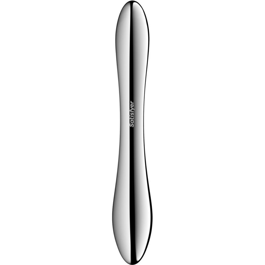 SATISFYER PURE GRAVITY 1 DILDO DE AyO INOXIDaVEL COM DUAS EXTREMIDADES