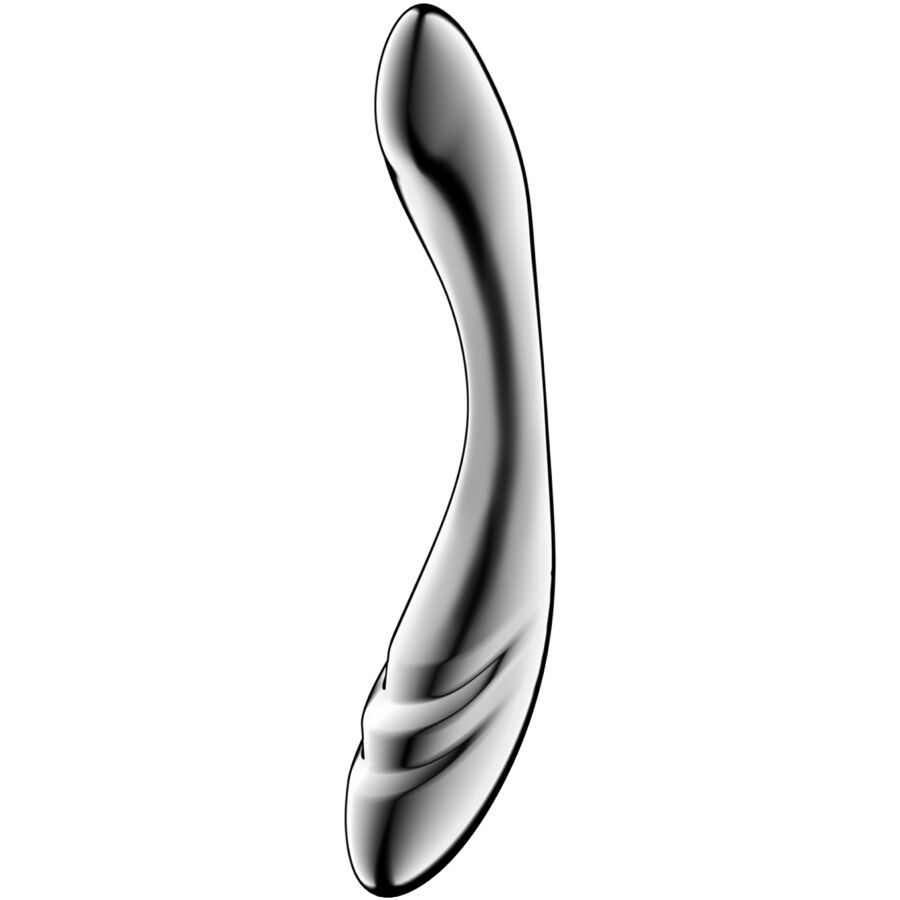 SATISFYER PURE GRAVITY 3 DILDO DE AyO INOXIDaVEL COM DUAS EXTREMIDADES