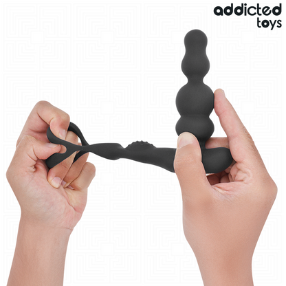 ADDICTED TOYS MASSAGEADOR DE PRoSTATA GIRAToRIO COM CONTROLE REMOTO