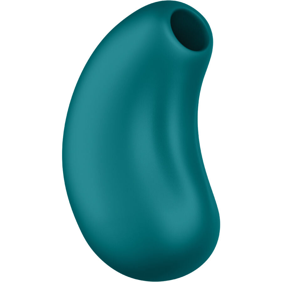 FUN FACTORY VIBRADOR DE PULSAyaO DE AR DUPLO CHERIE VERDE GARRAFA