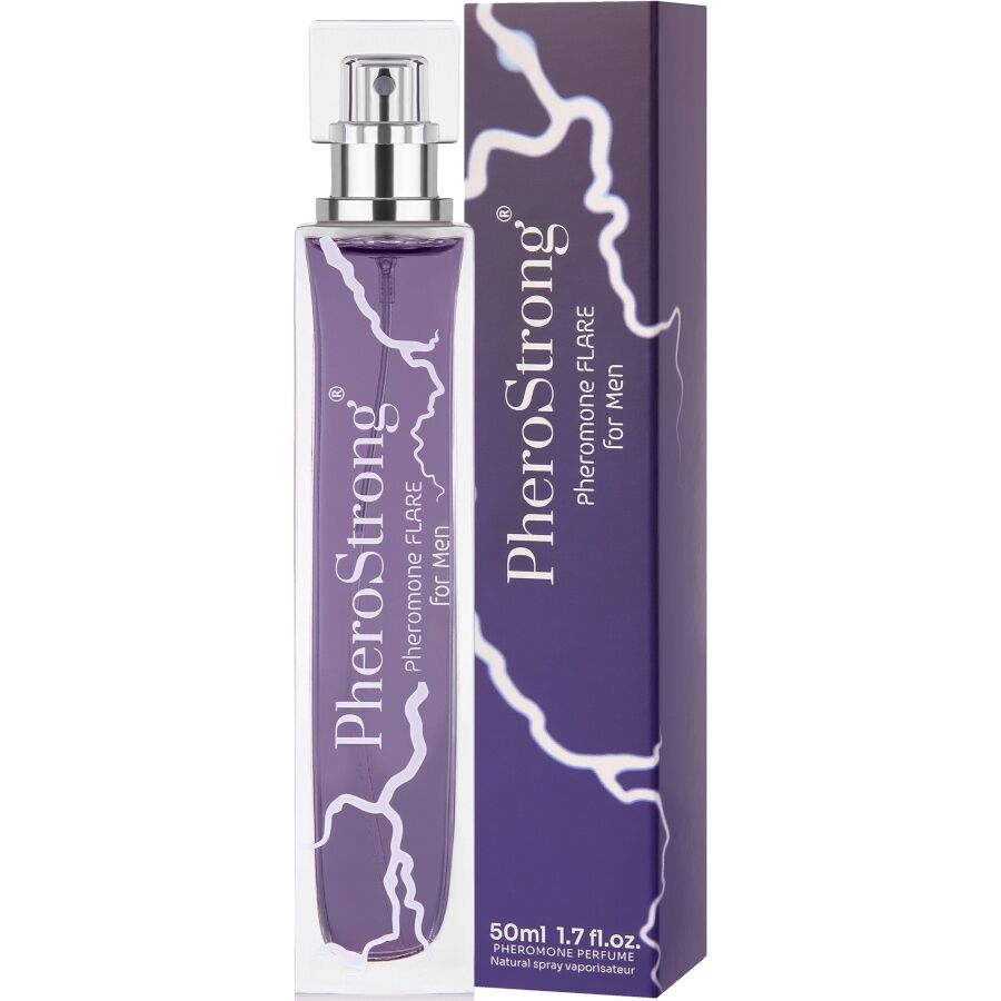 PHEROSTRONG FLARE PERFUME COM FEROMoNIOS PARA HOMENS 50 ML