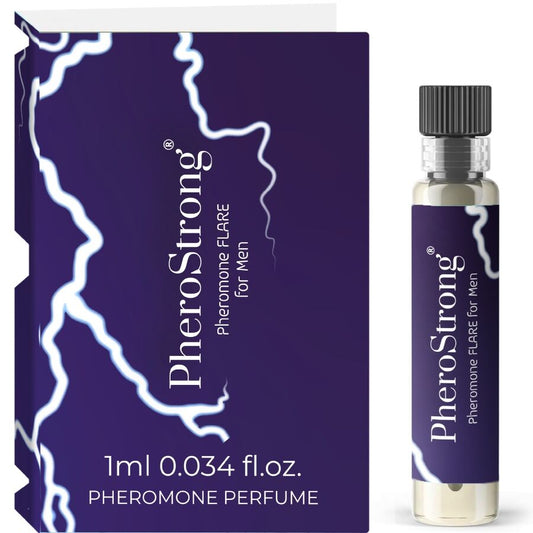 PHEROSTRONG FLARE PERFUME COM FEROMoNIOS PARA HOMENS 1 ML