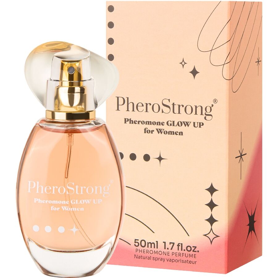 PHEROSTRONG PERFUME DE FEROMoNIOS GLOW UP PARA MULHERES 50 ML