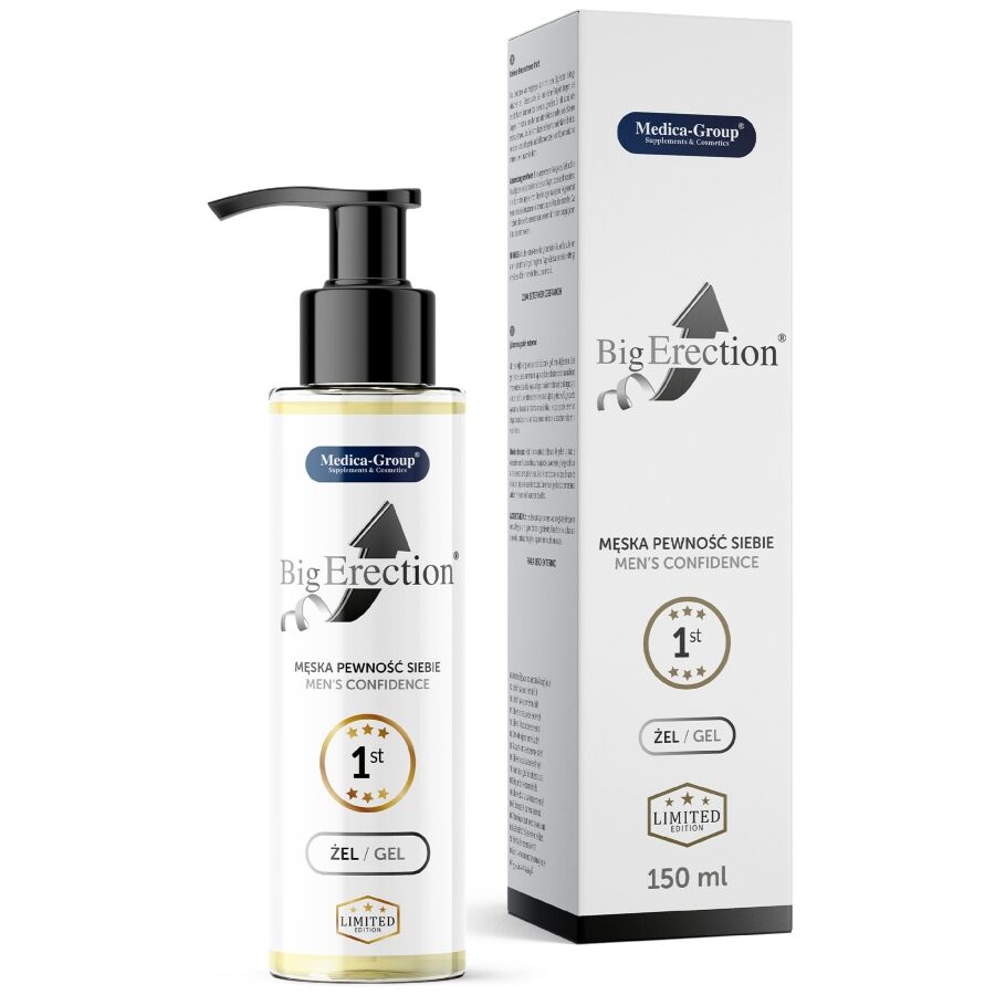 MEDICA GROUP GEL iNTIMO PARA EREyaO MASCULINA BIG ERECTION 150 ML