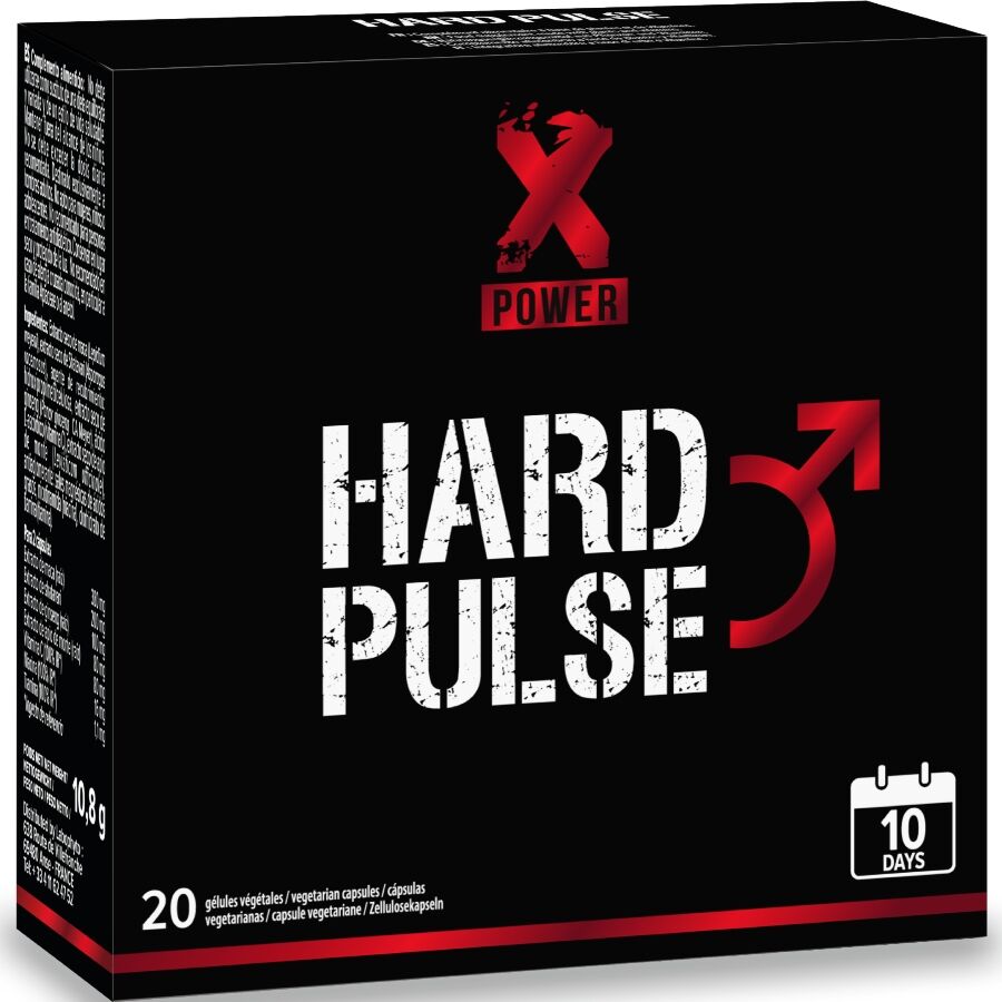 XPOWER TRATAMENTO EXPRESSO HARD PULSE EREyaO E RESISTeNCIA POR 10 DIAS 20 CaPSULAS