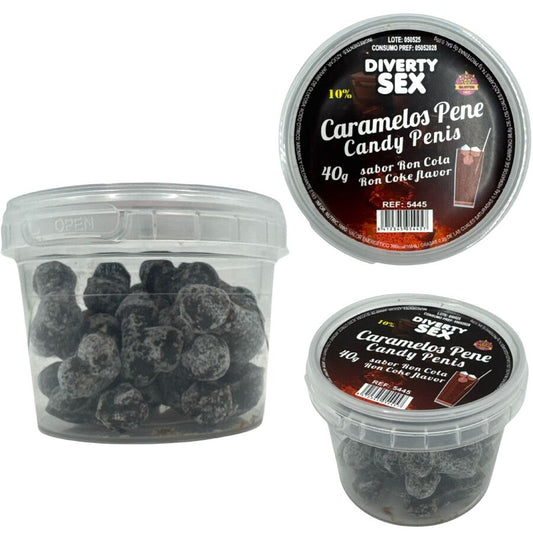 DIABLO PICANTE 20 DOCES DE PeNIS COM SABOR RON COLA