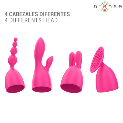 INTENSE VIBRADOR COM CABEyAS INTERCAMBIaVEIS CHER