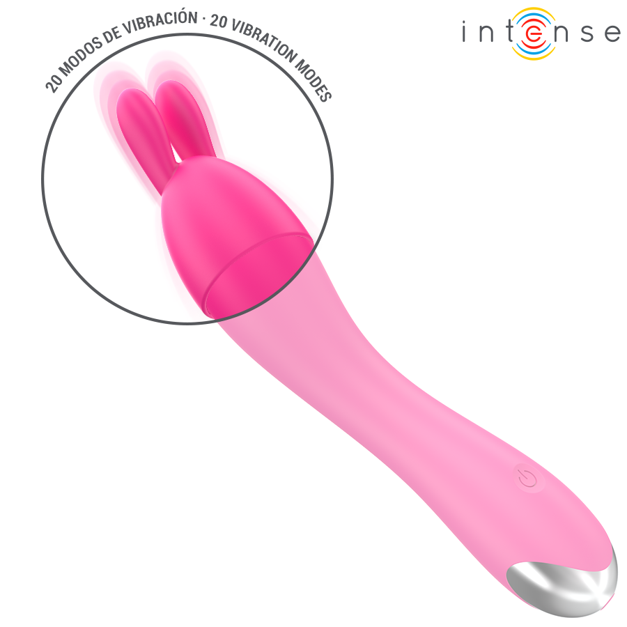 INTENSE VIBRADOR COM CABEyAS INTERCAMBIaVEIS CHER