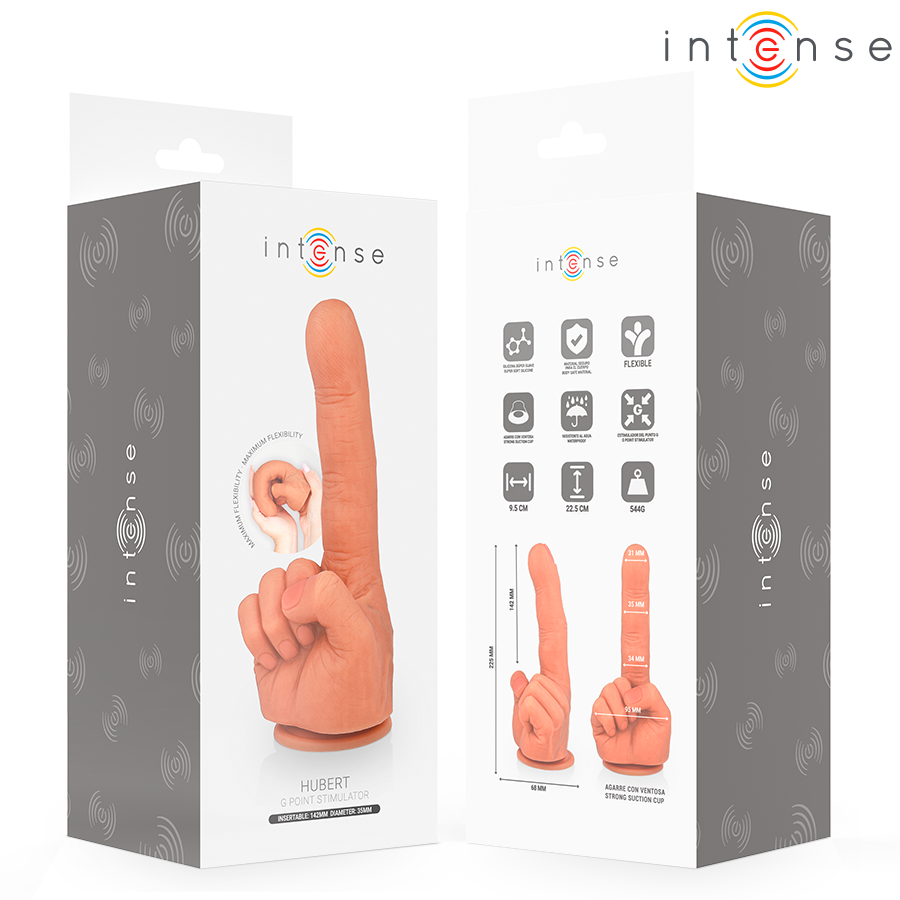 INTENSE ESTIMULADOR DE PONTO G HUBERT MaO FLEXiVEL 142 CM