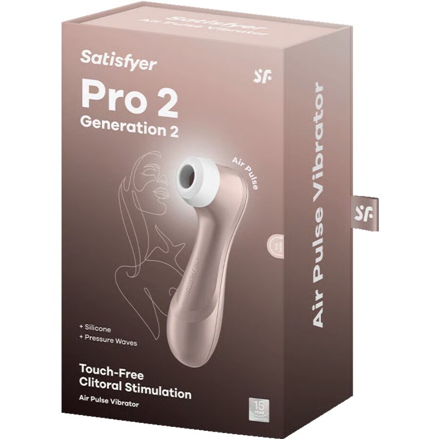 SATISFYER PRO 2 NOVA GERAyaO 2 VIBRADOR DE PULSO DE AR