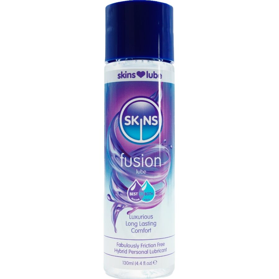 SKINS FUSION LUBRIFICANTE HiBRIDO a BASE DE aGUA E SILICONE 130 ML