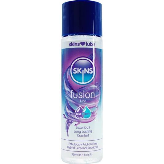SKINS FUSION LUBRIFICANTE HiBRIDO a BASE DE aGUA E SILICONE 130 ML