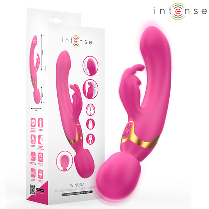 INTENSE WINONA DUPLO VIBRADOR COELHO E VARINHA
