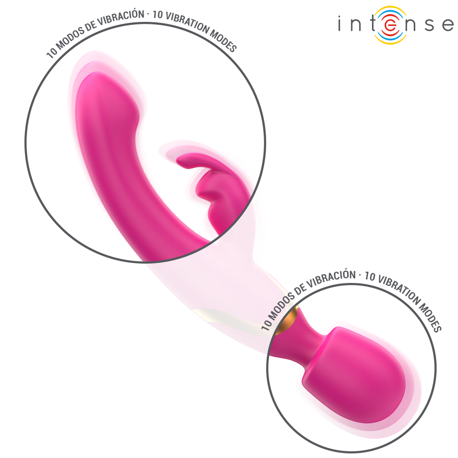 INTENSE WINONA DUPLO VIBRADOR COELHO E VARINHA