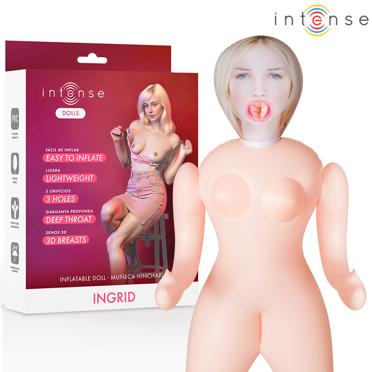 INTENSE DOLLS INGRID BONECA INFLaVEL COM TReS ORIFiCIOS