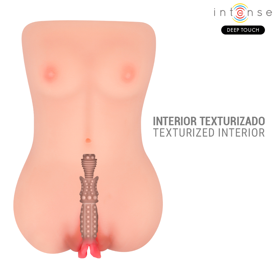 INTENSE DEEP TOUCH MASTURBADOR VIBRAToRIO E DE SUCyaO CATHERINE COM VOZ
