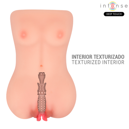 INTENSE DEEP TOUCH MASTURBADOR VIBRAToRIO E DE SUCyaO CATHERINE COM VOZ