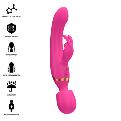 INTENSE VIBRADOR DUPLO WINONA COELHO E VARINHA