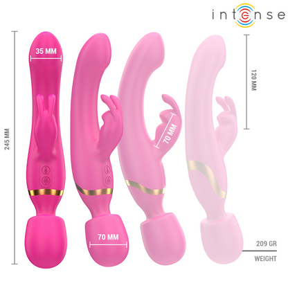 INTENSE VIBRADOR DUPLO WINONA COELHO E VARINHA