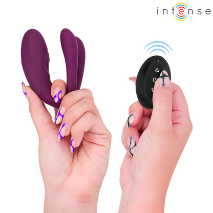 INTENSE SANDRA ESTIMULADOR DE TOQUE E VIBRAyaO COM CONTROLE REMOTO