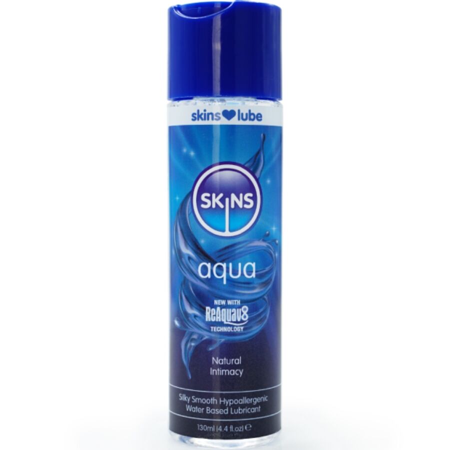 SKINS AQUA LUBRIFICANTE a BASE DE aGUA 130 ML