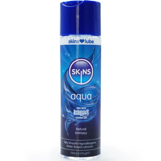SKINS AQUA LUBRIFICANTE a BASE DE aGUA 130 ML