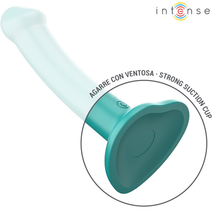 INTENSE VIBRADOR KATIE COM VENTOSA 10 VIBRAyoES CONTROLE REMOTO AZUL