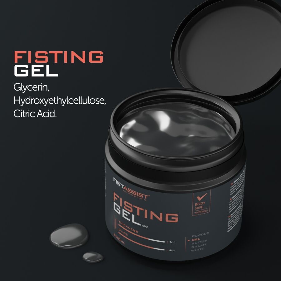 COBECO FIST ASSIST FISTING GEL EXTRA GROSSO a BASE DE aGUA 500 ML